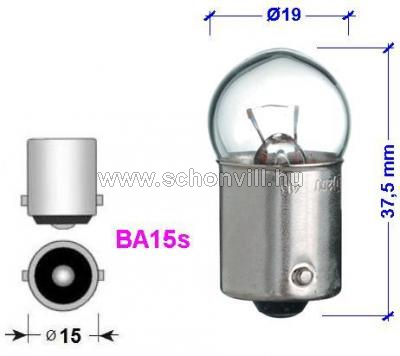 2627HD R5W 5W 24V 10/200 Hátsó helyzetj., műszerfal, rendsz. és utastéri lpa BA15s 1.