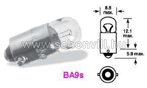 ELTA 297 24V 3W BA9s autólámpa 1.