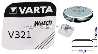 VARTA V321 MF gombelem SR 616 SW 1,55V 16mAh Ø6,8x1,65mm 1db/csom. 1.