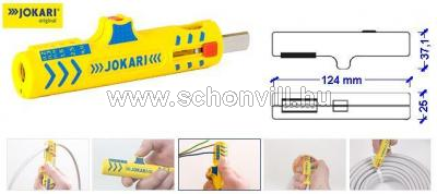 Jokari 30155 Secura No. 15 vezetékcsupaszító szerszám Ø8-13mm-ig (3x1,5 - 5x2,5mm²) 1.