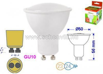 SPECTRUM 13268 LED-es fényforrás 230V 1,5W GU10 WW (meleg fehér) 120lm 17000h Ø50xmm 1.
