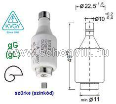 DT II (Dol II.) 16A gL/gG olvadó biztosító betét 500V 0074622501 1.