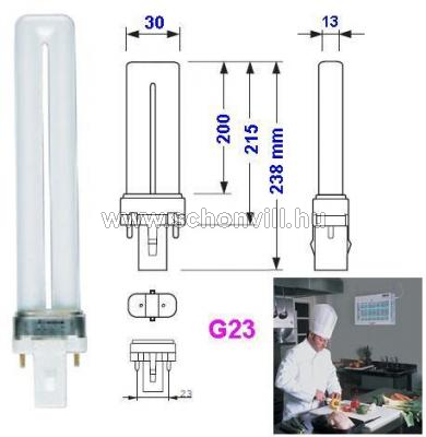 SYLVANIA 0025412 Lynx-S 11W BL368 233mm G23 kompakt fénycső rovarcsapdába 1.