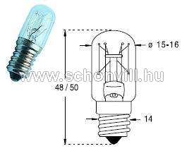 ORBITEC E5034 110/140V 7/10W E14 Ø16x48mm fényforrás 1.