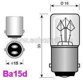 WB 241013 30V 5W Ba15d 16x35mm T16 2000h jelzőizzó 400101879 1.