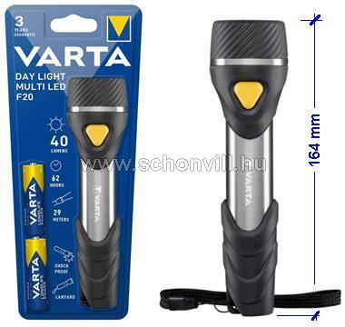 VARTA 16632 Elemlámpa Day Light Multi LED F20 2xAAA (1,5V) elemmel szállítva 1.